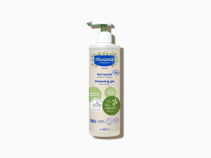 Mustela Bio Waschgel Haare und Körper - 400ml
