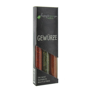 Herboristeria Gewürze-Set mit 3 Reagenzgläsern - 1 Set