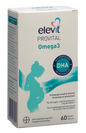 Elevit Provital Omega3 Kapseln - 60 Stk.