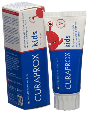 Curaprox kids Kinderzahnpasta Erdbeere - 60ml
