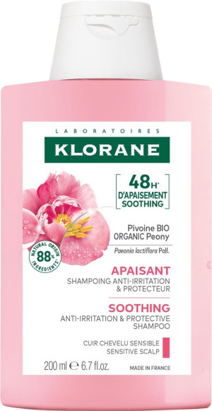 Klorane Bio Pfingstrosen Shampoo - 200ml