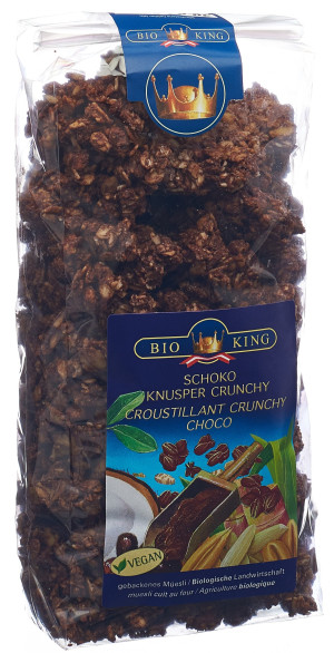 BioKing SCHOKO Knusper Crunchy Müesli - 375g