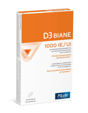 PiLeJe Vitamin D3 Biane Tabletten 1000 IE - 30 Stk.