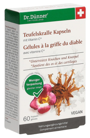 Dr. Dünner Teufelskralle Kapseln - 60 Stk.