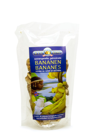 BioKing sonnengereifte getrocknete BANANEN - 100g
