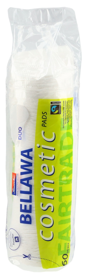 Bellawa Fairtrade Wattepads - 60 Stk.