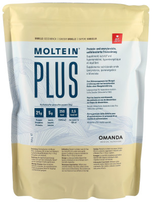 Moltein Plus Vanille Pulver Nachfüllbeutel - 750g