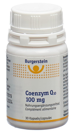 Burgerstein Coenzym Q10 - 100mg - 30 Kapseln