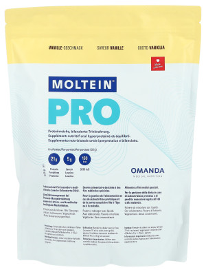 Moltein Pro Vanille Pulver - Beutel 510g