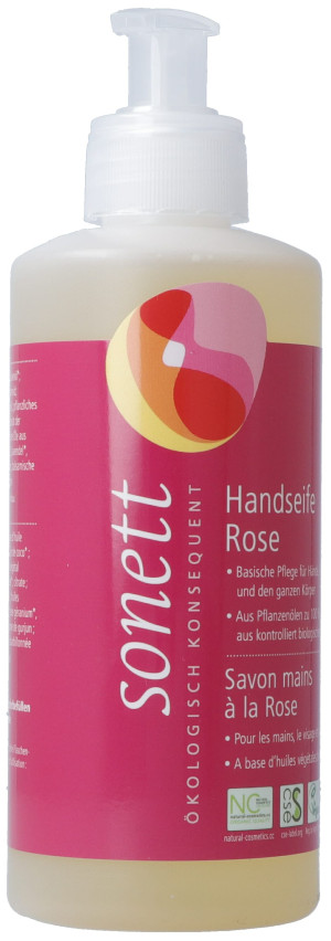 Sonett Handseife Rose Dispenser - 300ml
