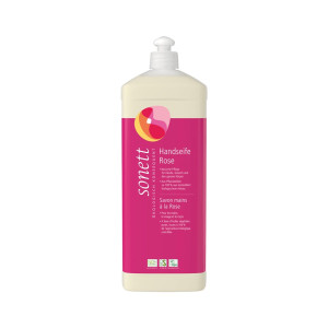 Sonett Handseife Rose Nachfüllflasche - 1 lt