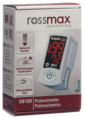 Rossmax Pulsoxymeter SB100 - 1 Stk.
