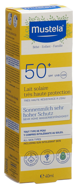 Mustela Sonnenmilch LSF 50+ Tube - 40ml