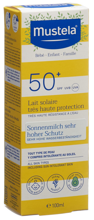 Mustela Sonnenmilch LSF 50+ Tube - 100ml