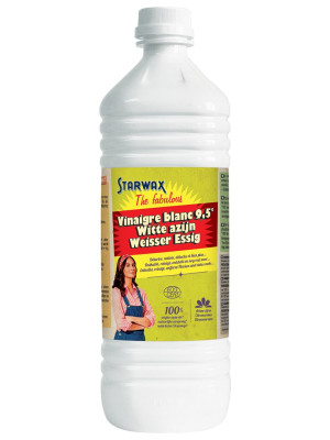 Starwax the fabulous Weisser Essig 9,5° mit Zitronenduft - 1l