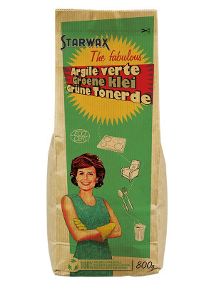 Starwax the fabulous grüne Tonerde - 800g