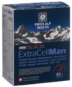 ExtraCell Man Drink Orangen - 20 Sachets