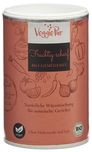 VeggiePur Bio-Gemüsemix Fruchtig Scharf - 130g