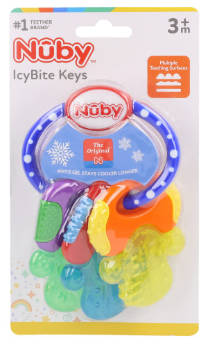Nuby Beissring Schlüssel mit Eisgel - 1 Stk.