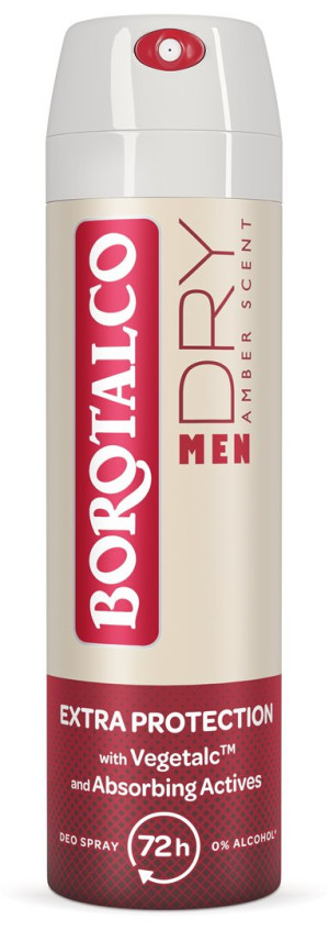 Borotalco Men Deo Spray Amber - 150ml