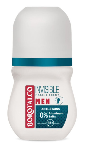 Borotalco Men Deo Roll on Invisible - 50ml