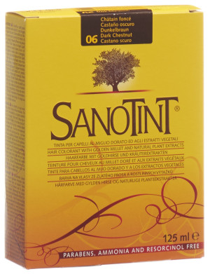 Sanotint Haarfarbe 06 dunkelbraun - 1 Stk.