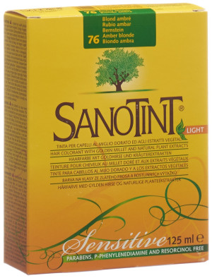 Sanotint Sensitive Light Haarfarbe 74 bernstein - 1 Stk.