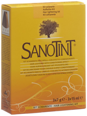 Sanotint Haar Aufhellungsset mit Pflegespülung - 1 Stk.