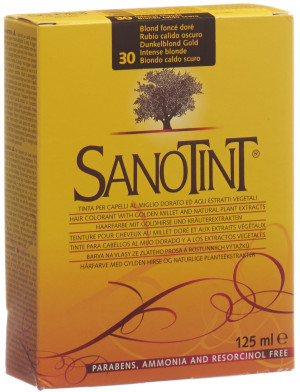 Sanotint Haarfarbe 30 dunkelblond gold - 1 Stk.