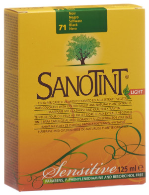 Sanotint Sensitive Light Haarfarbe 71 schwarz - 1 Stk.