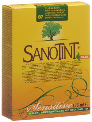 Sanotint Sensitive Light Haarfarbe 87 goldblond sehr hell - 1 Stk.