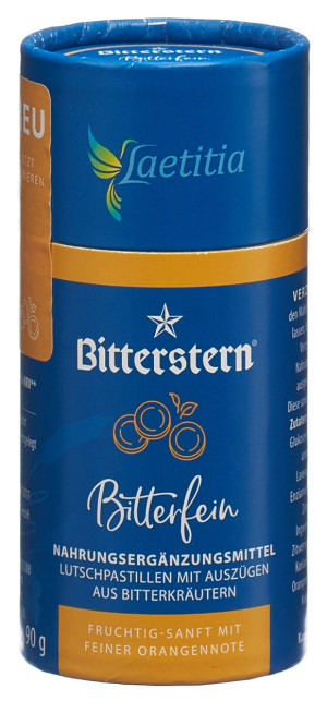 Bitterstern Pastillen Bitterfein - 90g
