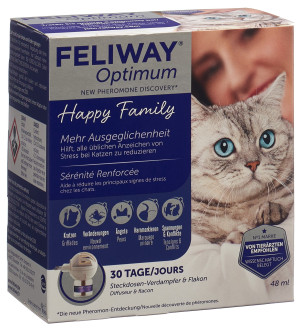 Feliway Optimum Zerstäuber mit Nachfüllflasche - 48ml