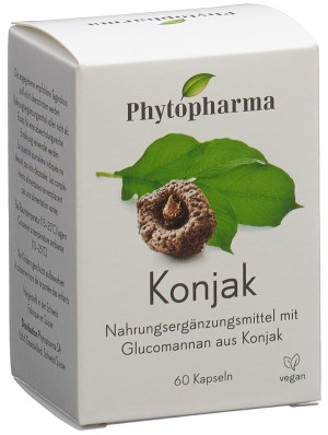 Phytopharma Konjak Kapseln - 60 Stk.