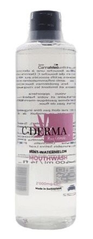 Swiss CannaMed C-Derma CBD Mundspülung - 400ml