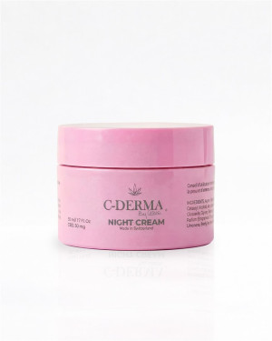 Swiss CannaMed C-Derma CBD Nachtcreme - 50ml