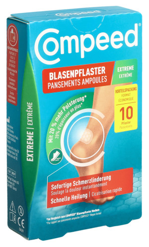 Compeed - Blasenpflaster extreme - Ferse - 10 Stk.