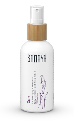 Sanaya Bio Aromaspray & Bachblüten Zen - 100ml