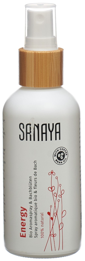 Sanaya Bio Aromaspray & Bachblüten Energy - 100ml