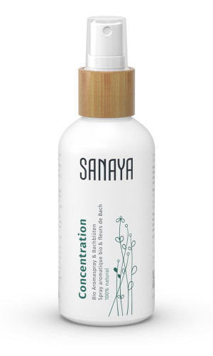 Sanaya Bio Aromaspray & Bachblüten Concentration - 100ml