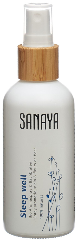 Sanaya Bio Aromaspray & Bachblüten Sleep Well - 100ml