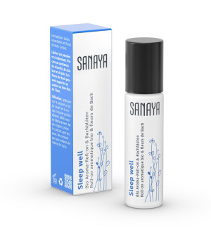 Sanaya Bio Aroma-Roll-on & Bachblüten Sleep Well - 10ml