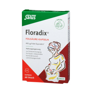 Floradix Folsäure Kapseln - 60 Stk.