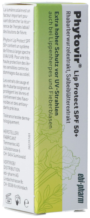 Phytovir Lip Protect SPF 50+ Stift - 1 Stk.