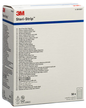3M Steri Strip Blendtone Wundverschlussstreifen 12x100mm - 50 x 6 Stk.