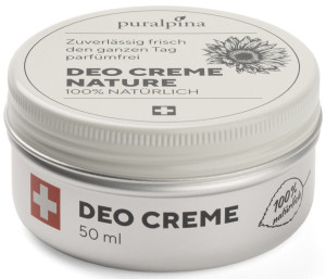 Puralpina Deo Creme Nature - 50ml