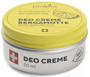 Puralpina Deo Creme Bergamotte - 50ml