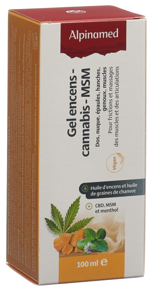 Alpinamed Weihrauch Cannabis MSM Gel - 100ml