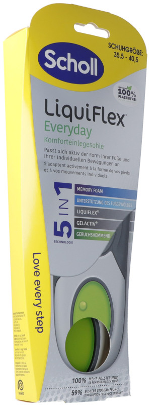 Scholl Liqui Flex Einlegesohle Everyday S - 1 Paar