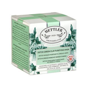 Mettler 1929 Detox klärende Maske mit grüner Tonerde - 50ml